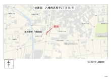 物件番号8の位置図（PDF形式：120KB）