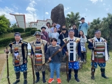 鉄砲隊との記念写真