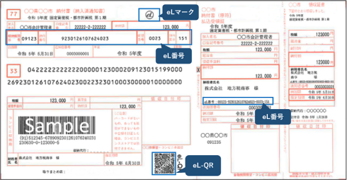 納付書のイメージ