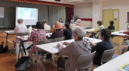 西小倉市民センター出前講座の様子