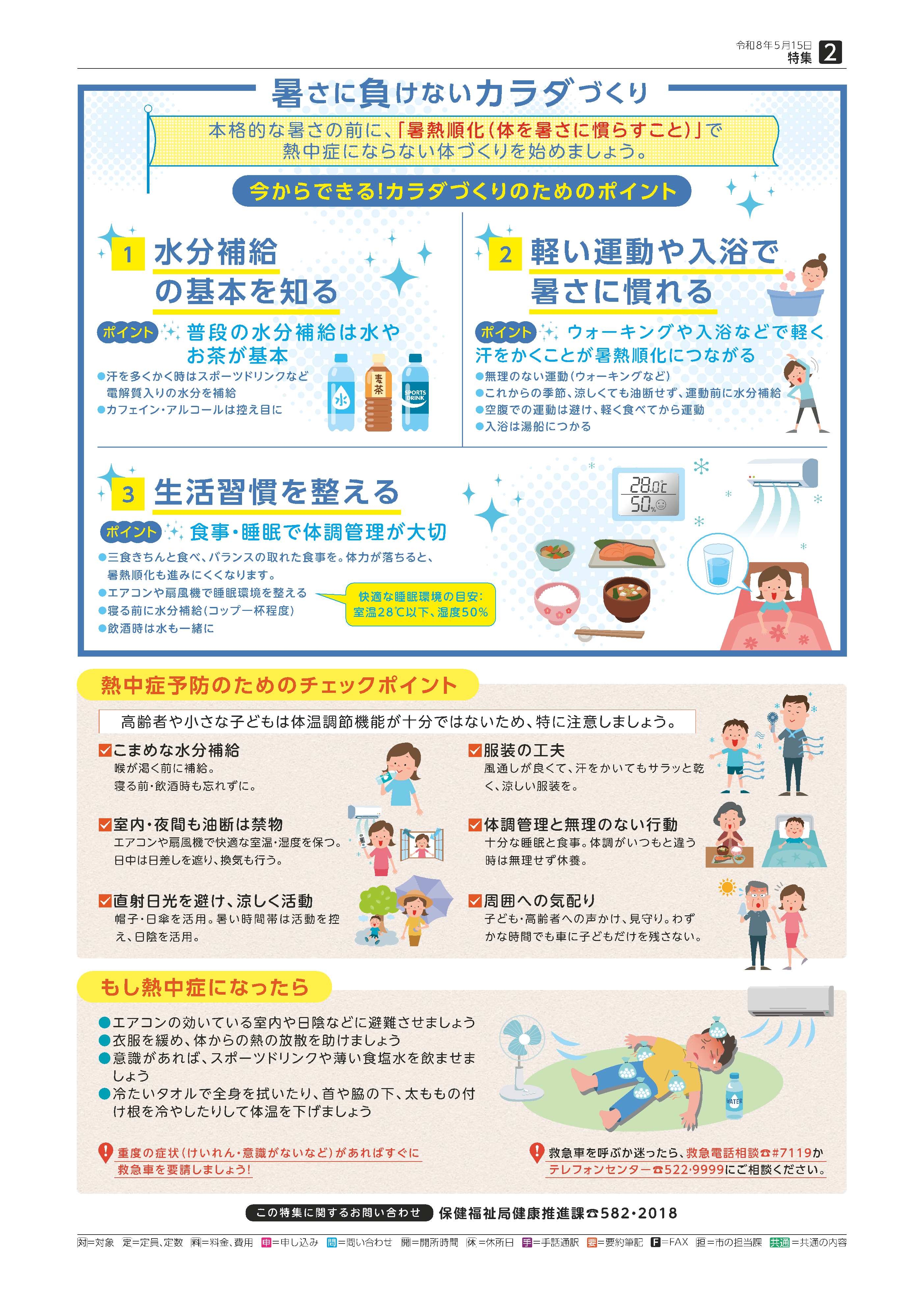 市政だより2面イメージ