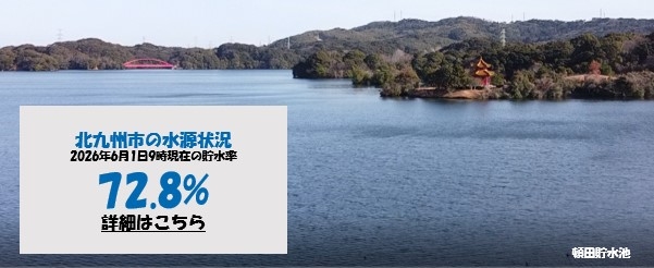 北九州市の水源状況