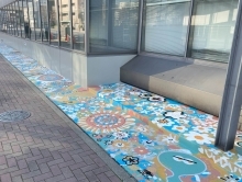 完成した作品の写真