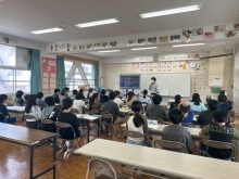 出前授業の様子