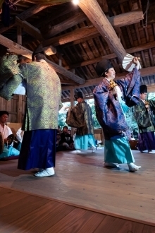 合馬神楽の写真