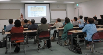 戸畑区婦人会協議会出前講座の様子