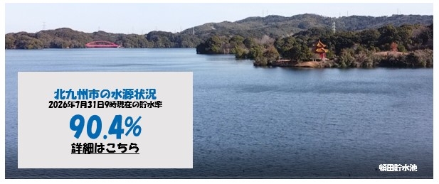 北九州市の水源状況