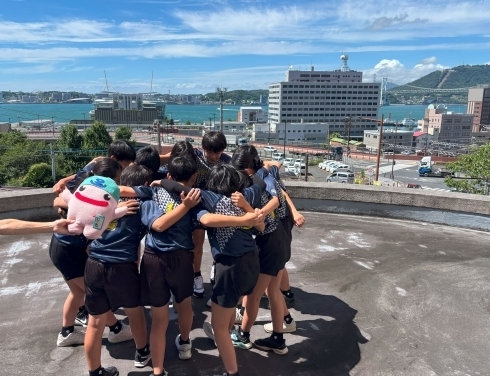 円陣風景