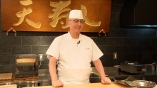 天寿し店主の天野功一さん