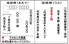 応募はがき
