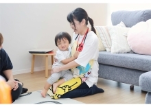 提供会員とこどもの写真