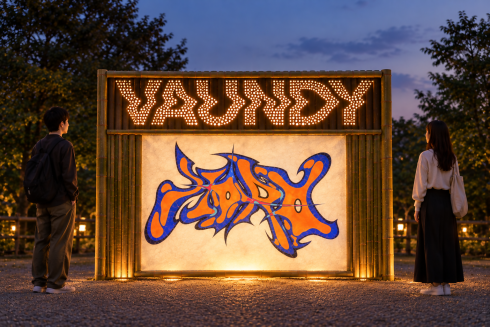 Vaundy竹灯籠のイメージ画像