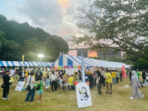 出展ブースの写真