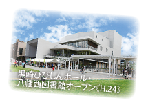 黒崎ひびしんホール・八幡西図書館オープン《H.24》