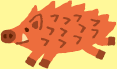 イノシシイラスト