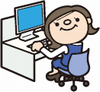 パソコンイラスト