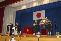 入学式の様子写真