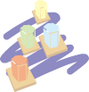 灯篭流しイラスト