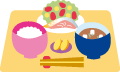 食卓イラスト