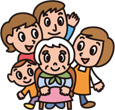 認知症家族イラスト