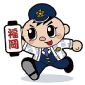 警官イラスト