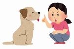 犬のしつけイラスト