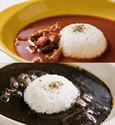 溶鉱炉・黒鉄カレー写真