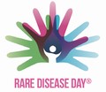 Rare Disease Dayロゴイラスト