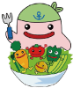 じーもとサラダイラスト