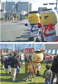 北九州マラソン、北九州ランラン食フェスタ2017の様子写真