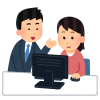 パソコン教室イラスト