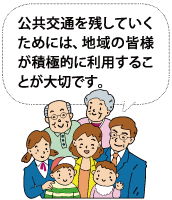 公共交通イラスト
