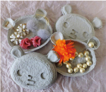 古紙で作るていたん小物入れ写真