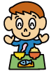 子ども食事イラスト