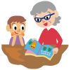 読書イラスト