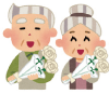 長寿老人イラスト