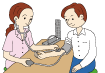 特定健診イラスト