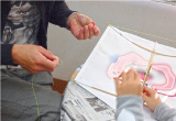 凧（たこ）作り教室写真