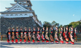 小倉十日ゑびす祭「宝恵（ほえ）かご道中」写真