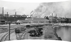 20世紀初頭の官営八幡製鐵所（1912年撮影）写真