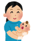 助産師と赤ちゃんイラスト
