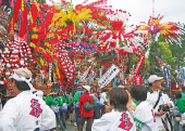 曽根の神幸行事（開作神事）【市指定無形民俗文化財】写真