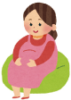 妊婦さんのイラスト