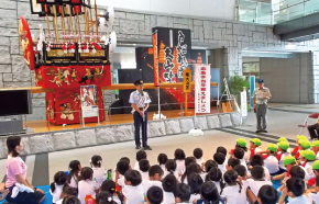 「救急の日」イベントの写真