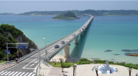 角島大橋（下関市）写真