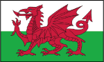 ウェールズ国旗イラスト