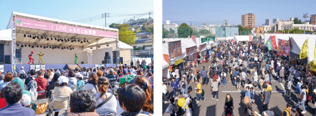 まつり起業祭八幡の写真