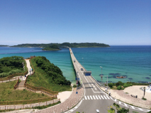 角島大橋（下関市）写真