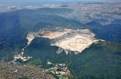 三菱マテリアル東谷鉱山写真
