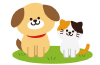 犬・猫のイラスト